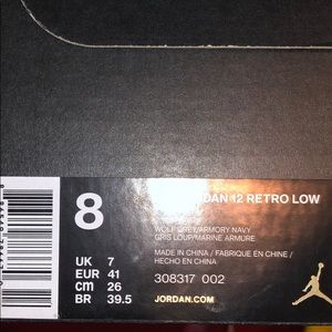 Retro Jordan 12s (wolf grey)